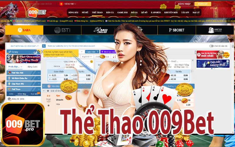 Thể Thao 009Bet